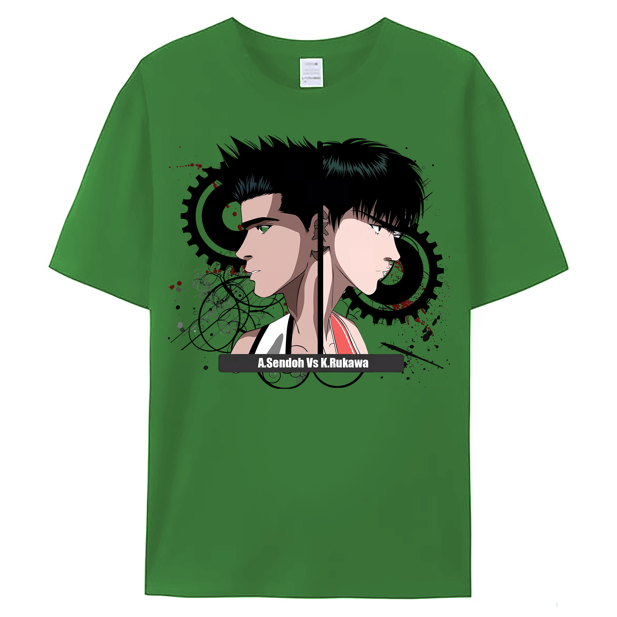 （画像用） SLAM DUNK／スラムダンク レディースカジュアルプリントTシャツ（綿100％）